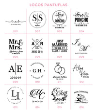 Jars + Pantuflas para Boda - Top Knot Party