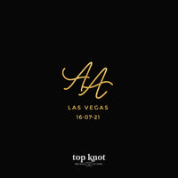 Diseño de Logotipo para Boda - Top Knot Party
