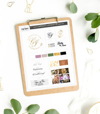 Wedding Branding Paquete Completo - Top Knot Party